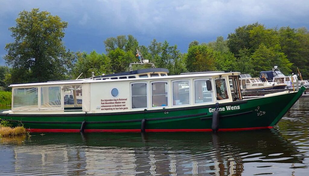 Groene Wens Boot. foto Roelof Huls