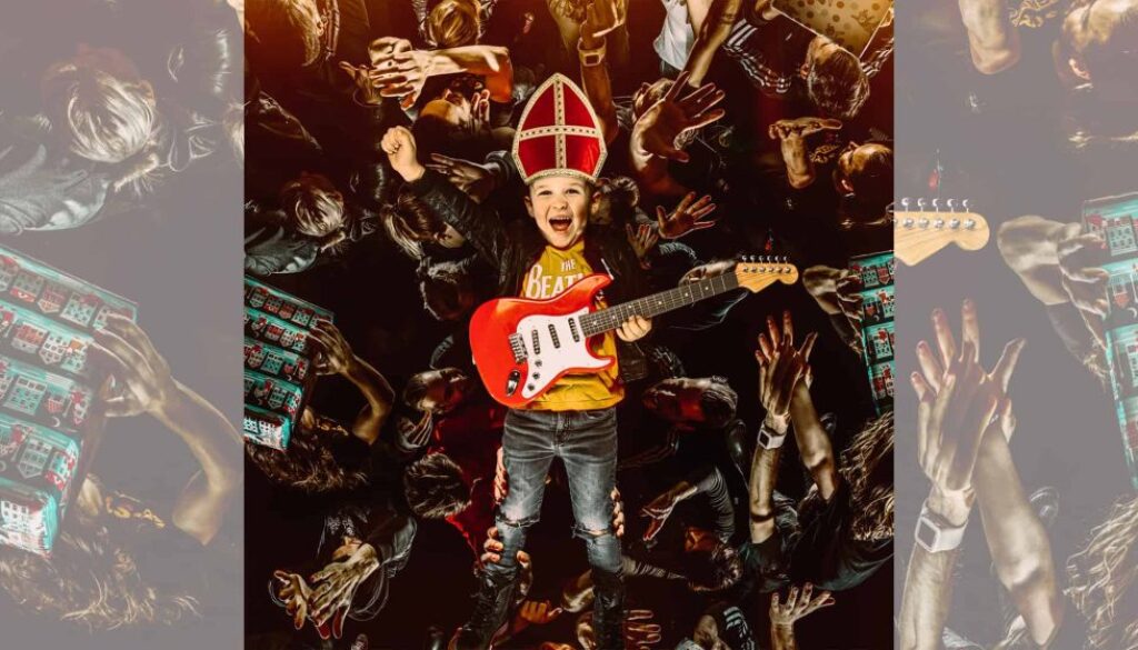 Promobeeld Pepernotenpopconcert - vierkant - fotografie Set Vexy kopiëren