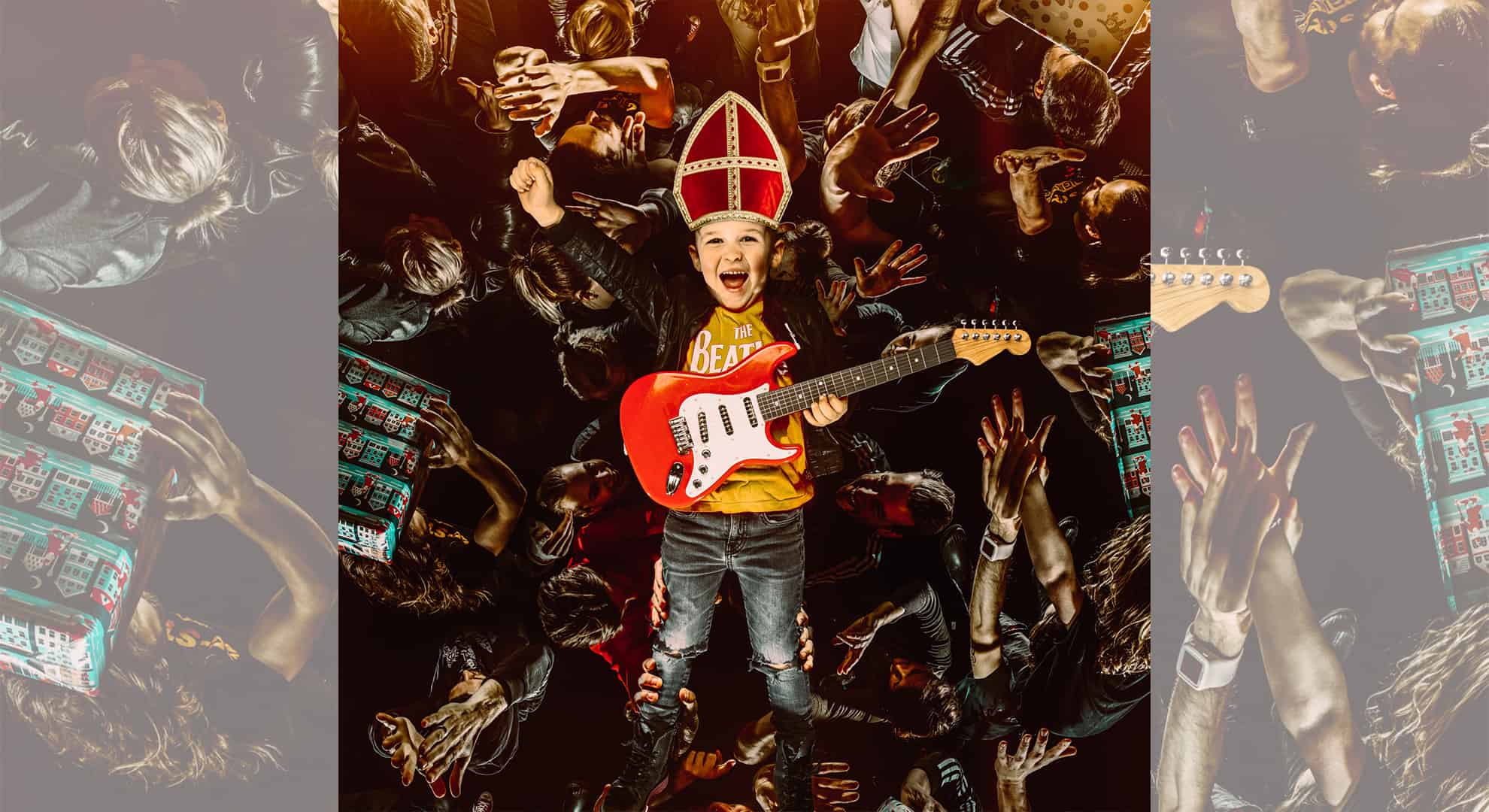 Promobeeld Pepernotenpopconcert - vierkant - fotografie Set Vexy kopiëren