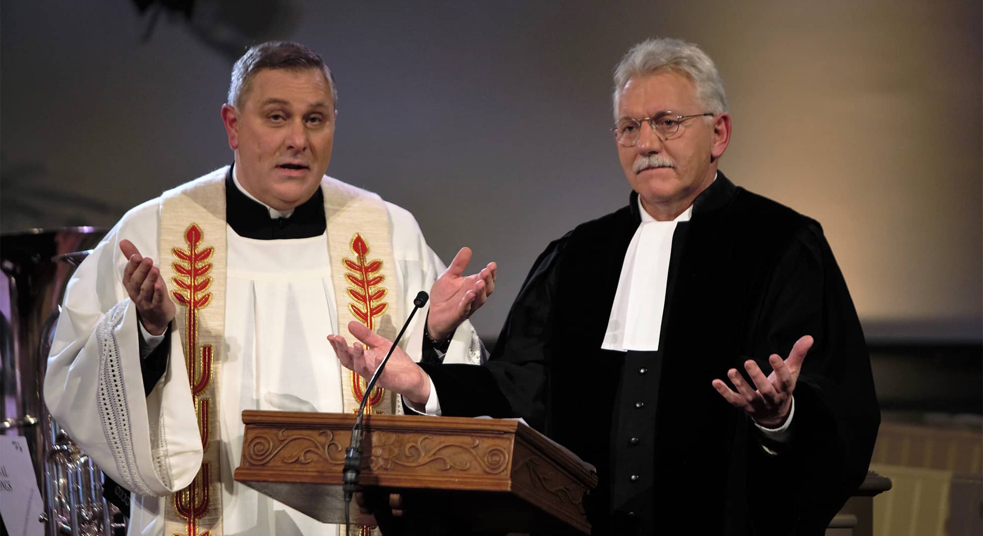 Kerstnachtdienst in de streektaal