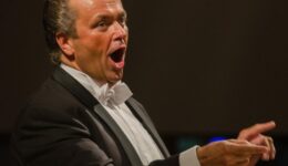 Dirigent Martin Mans. Eigen foto