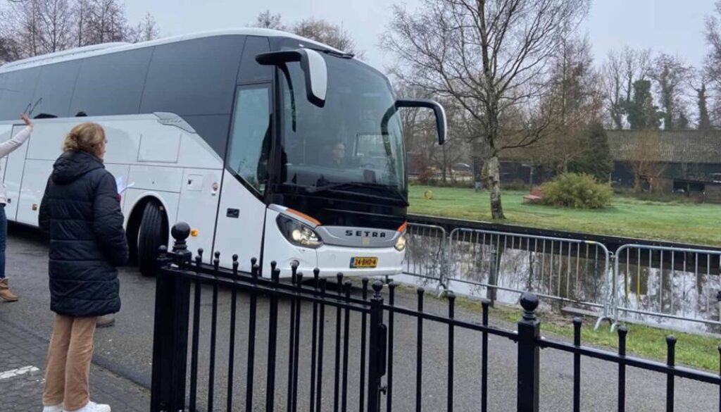 Vertrek bij Hotel Giethoorn -