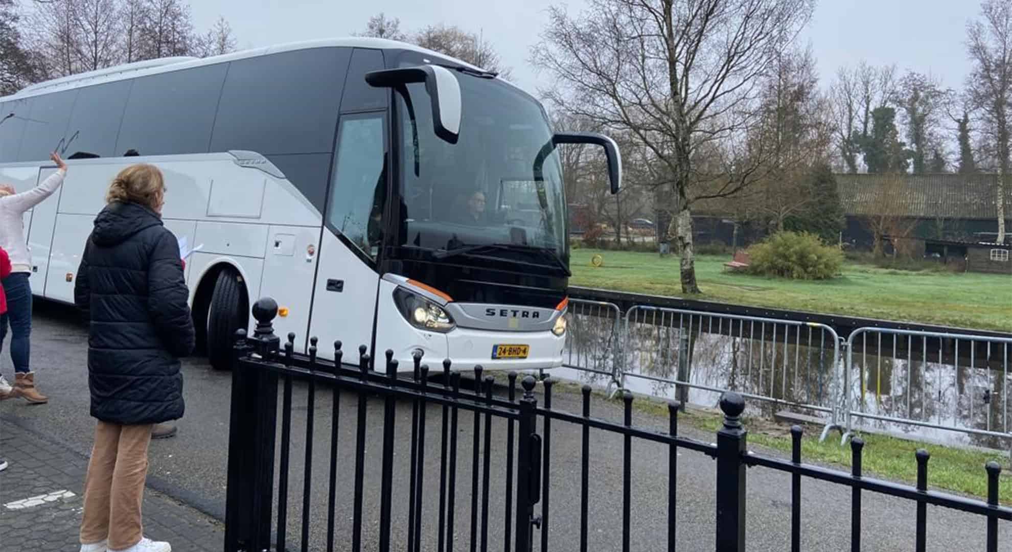 Vertrek bij Hotel Giethoorn -