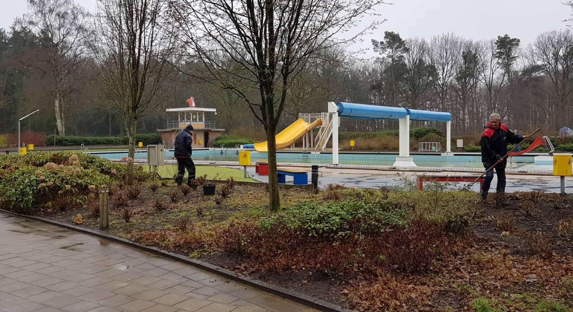 Bosbad vledder