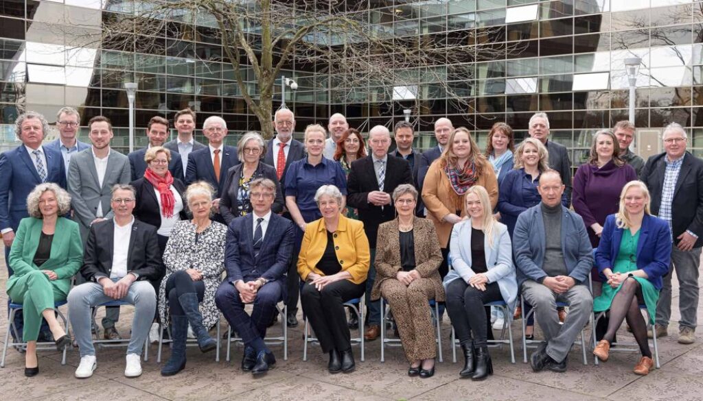 Groepsfoto algemeen bestuur WDODelta 2023