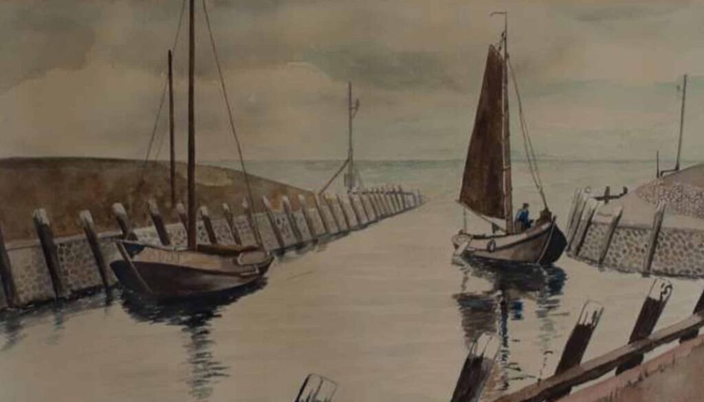 Aquarel Kobus Zuidert