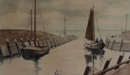 Aquarel Kobus Zuidert