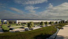 Een artist impression van Panattoni Park Steenwijk. Foto- Panattoni Nederland