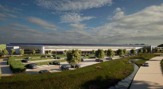 Een artist impression van Panattoni Park Steenwijk. Foto- Panattoni Nederland
