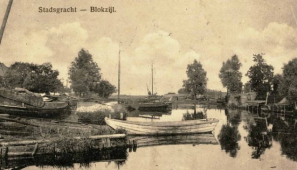 stadsgracht blokzijl