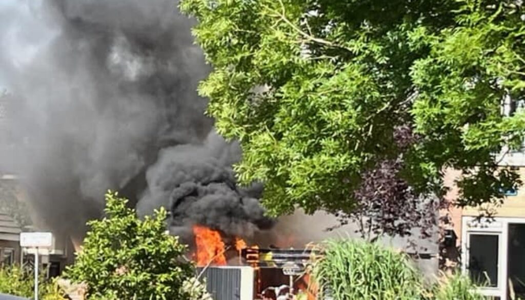 Brand JanvRiebeeckstraat