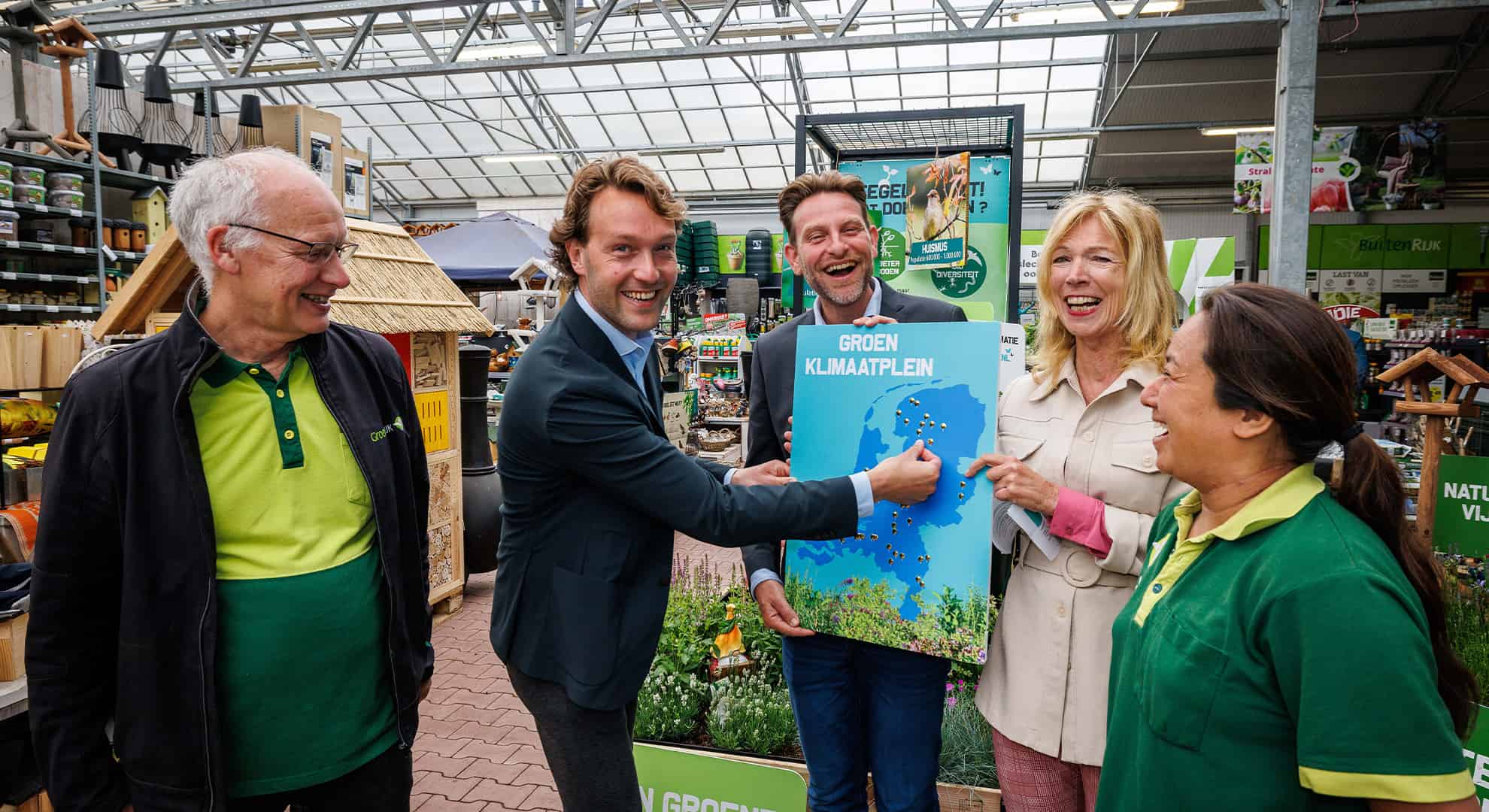 Groen Klimaatplein opening Groenrijk Tuk, fotograaf Wilbert Bijzitter
