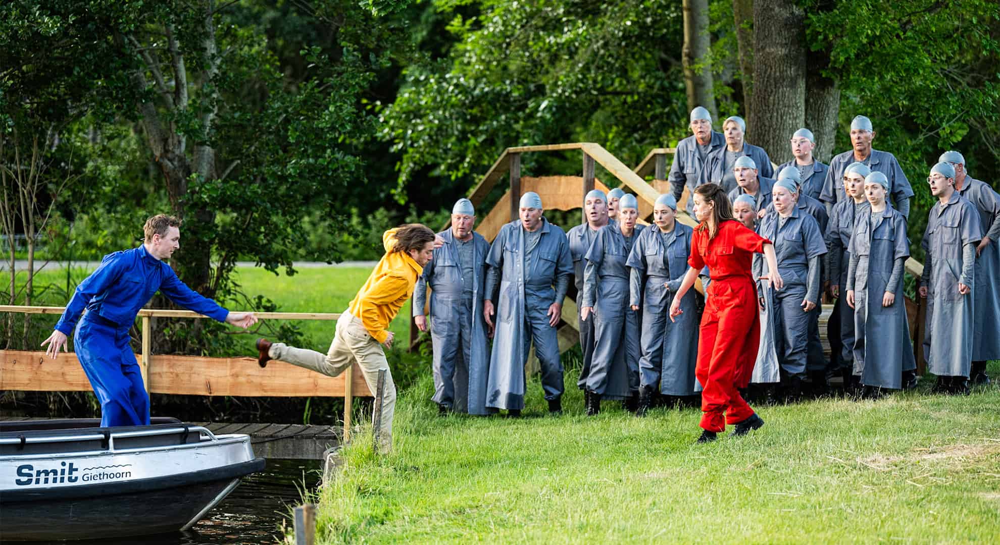 Premiere theaterspektakel Fanfare giethoorn (c)Kasper Veenstra