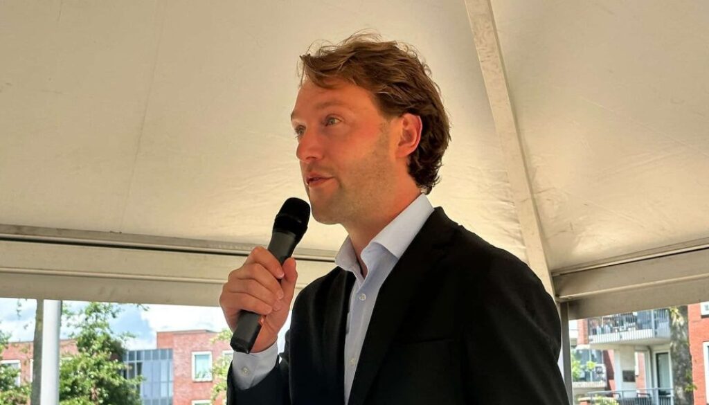 Wethouder Melvin Smit