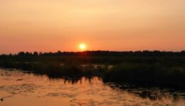 zonsondergang tiemen