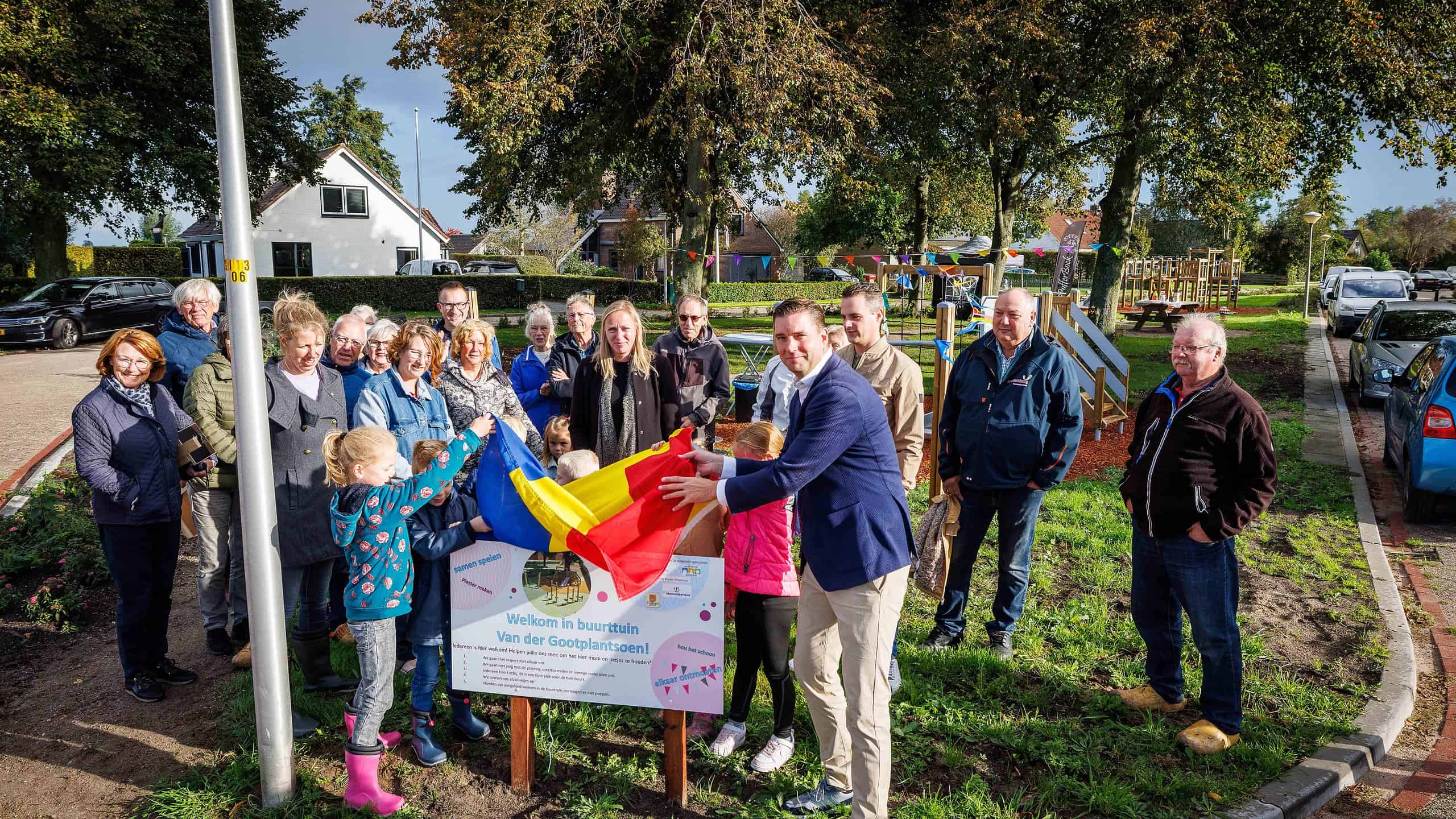 Opening buurttuin