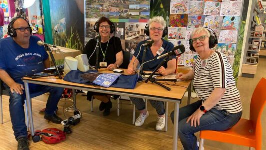kopwijzer op lokatie