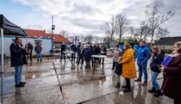 Start bouw Scheerwolde. foto Wilbert Bijzitter
