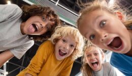 Blije kinderen