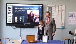 Tobias spreekbeurt over Rob Bats