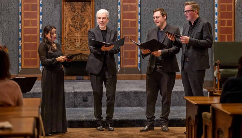 Kwartet Het Nederlands Bach Consort fotograaf Jan Amse