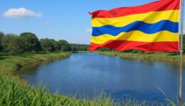 freepik__vlag provincie overijssel in nederlands landschap
