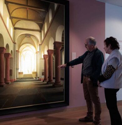 Helmantel in Jopie Huisman Museum - foto aangeleverd