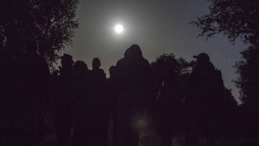 Vollemaanwandeling - foto Marco van de Burgwal