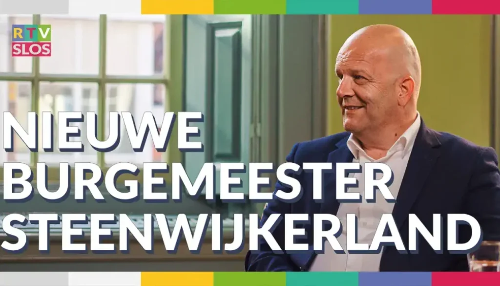 Erik de Groot burgermeester van Steenwijkerland - foto Thom Dolstra