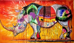 Rino - foto Kunstgalerie Afrika
