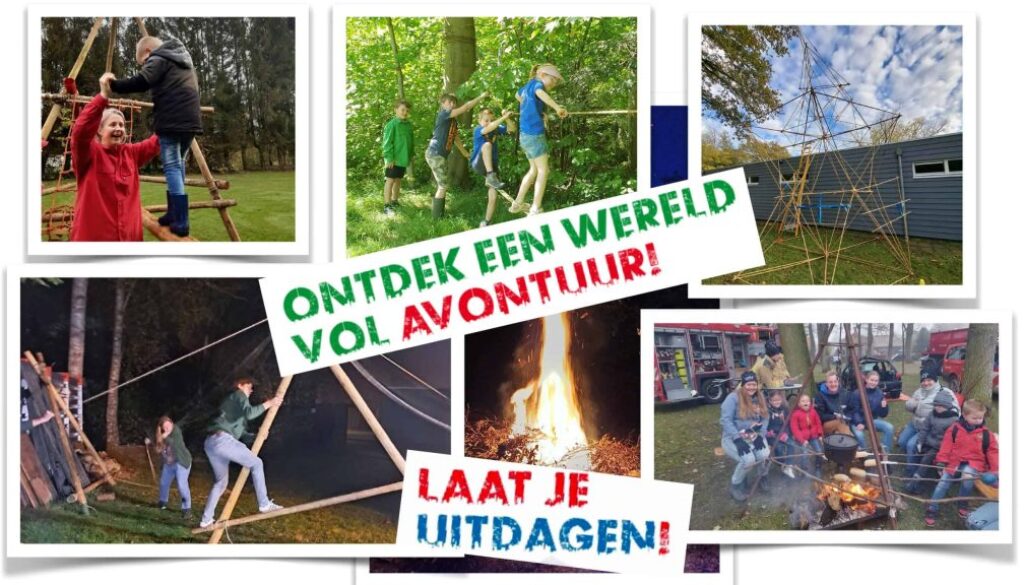 Ontdek een wereld vol avontuur bij RTV SLOS met kinderactiviteiten, kampvuren en creatieve bouwwerken in de natuur.