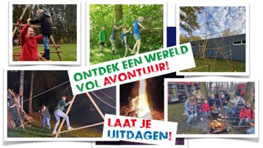 Ontdek een wereld vol avontuur bij RTV SLOS met kinderactiviteiten, kampvuren en creatieve bouwwerken in de natuur.