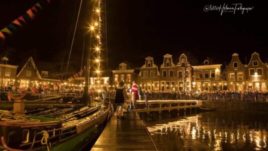 Avondintocht Sinterklaas Blokzijl - foto Alette Holman Fotografi