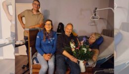Marcel Prins, Paula Bierma, Hille de Jong en zijn vrouw Anneke - foto Dave Prins