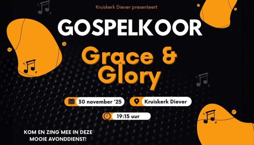 Poster Grace & Glory - aangeleverd