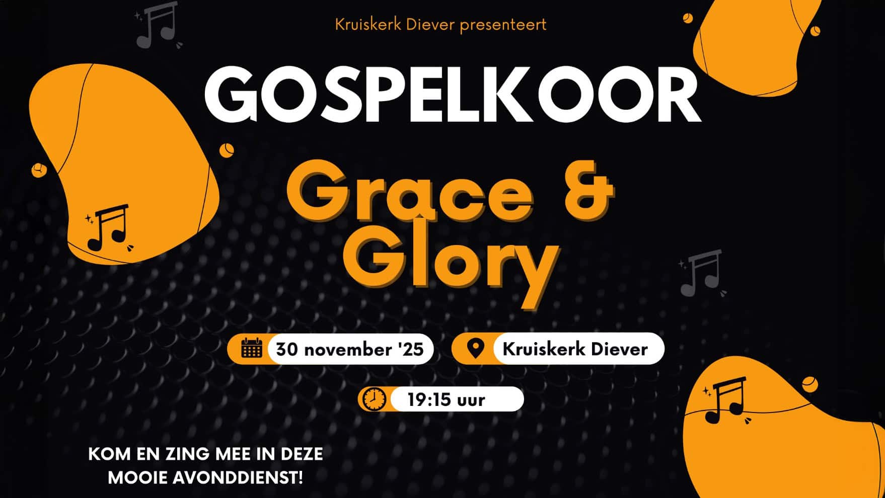 Poster Grace & Glory - aangeleverd