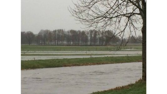 de velden aan de Aa voetballen of watertrappen - foto aangeleverd