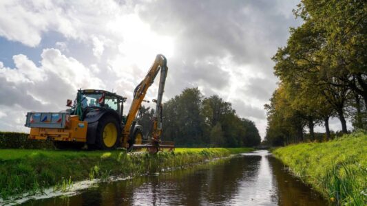 Maaien Slimme kraan - foto aangeleverd