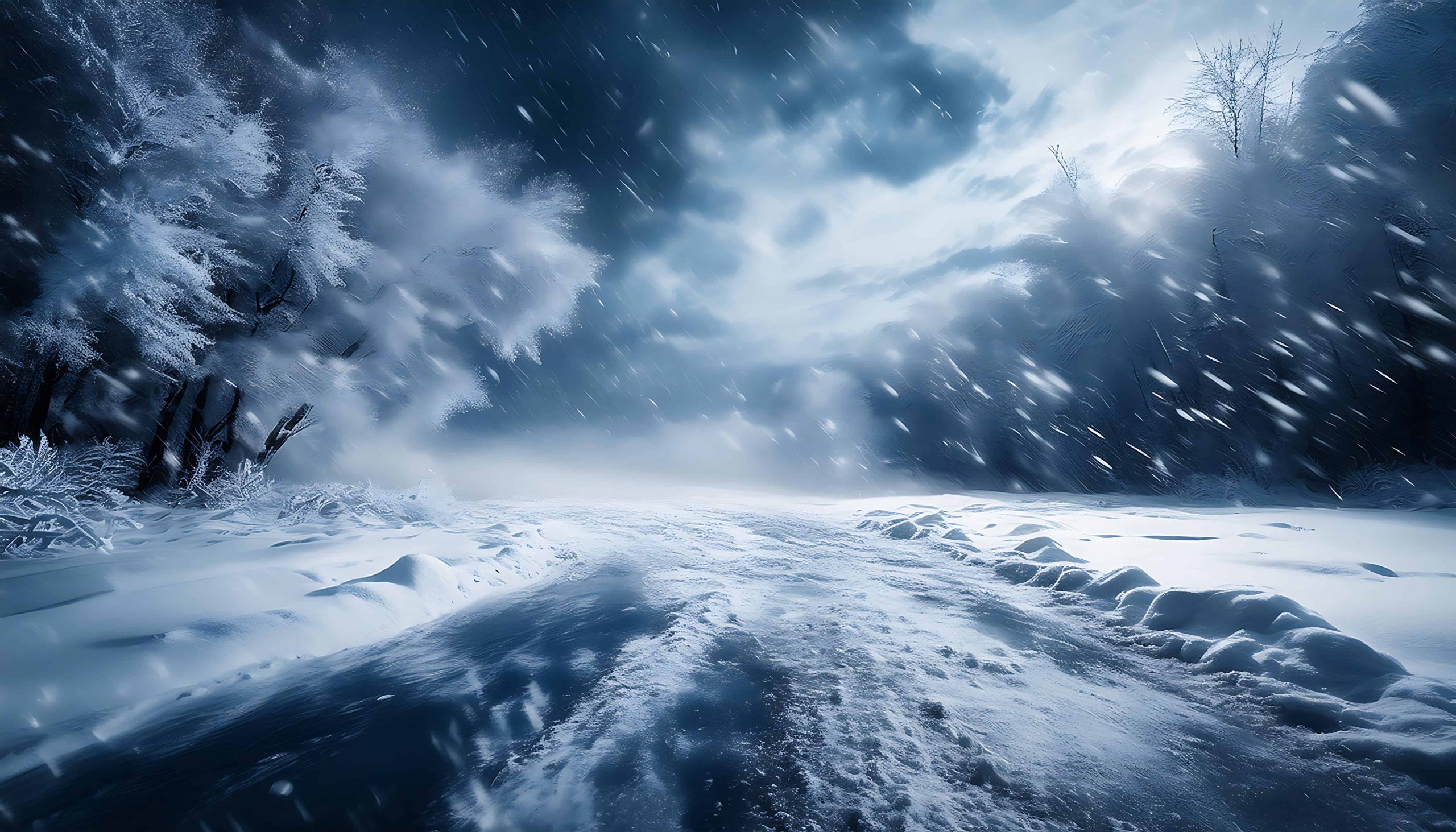 Sneeuwstorm - foto Freepik