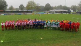 Groepsfoto Walking Football Noord Nederland - foto aangeleverd