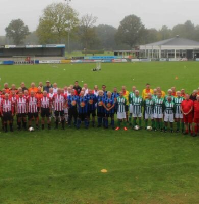 Groepsfoto Walking Football Noord Nederland - foto aangeleverd