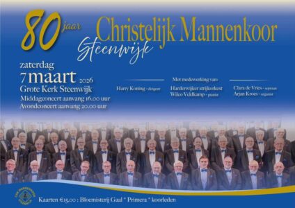 Jubileumposter_Chr.mannenkoor_Steenwijk_landscape