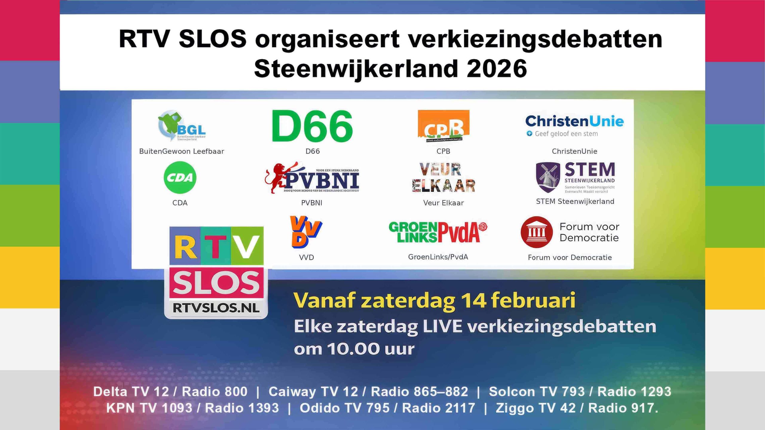 verkiezingdebatten-poster - eigen foto
