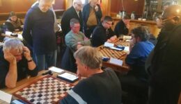 Overview of the playing hall on the clipper Elizabeth - foto WFD