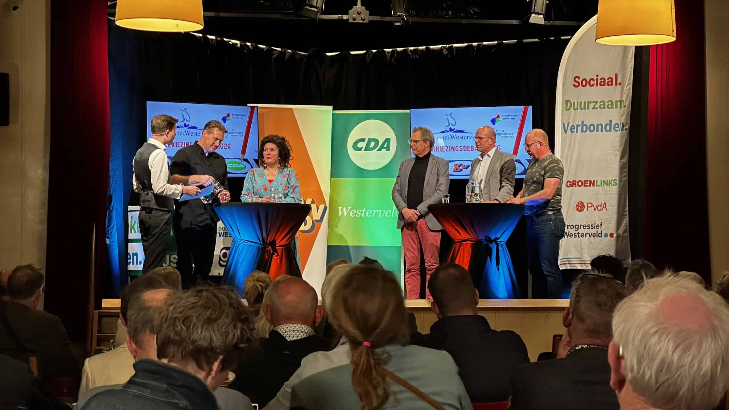 Verkiezingsdebat Westerveld - foto Dirk Brans