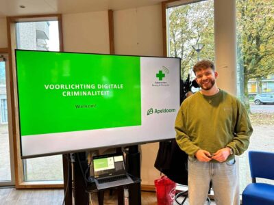 Digitale weerbaarheid Saber Klooster presentatie - foto aangeleverd