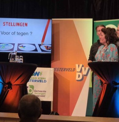 Het Westervelds Verkiezingsdebat - foto Marjolein Rink