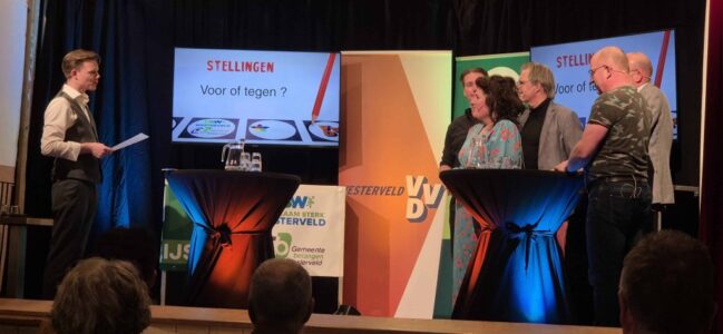 Het Westervelds Verkiezingsdebat - foto Marjolein Rink