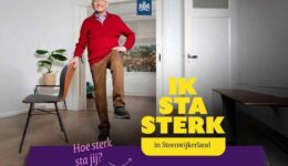 Ik sta sterk foto voor op website - foto aangeleverd