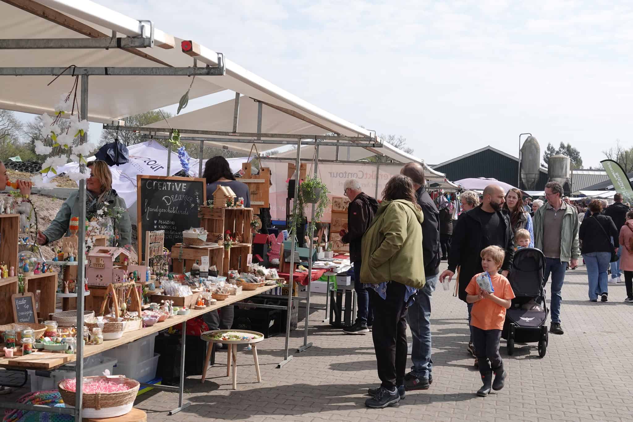 Voorjaarsmarkt op de Maargies Hoeve - foto aangeleverd